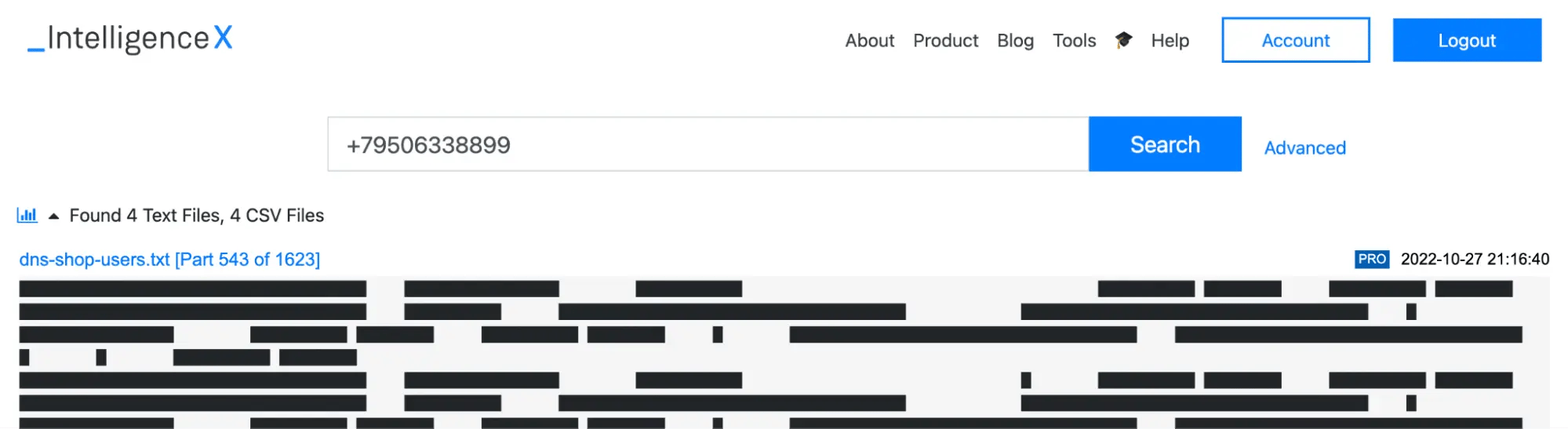 Intelligence X search results for phone number +79506338899